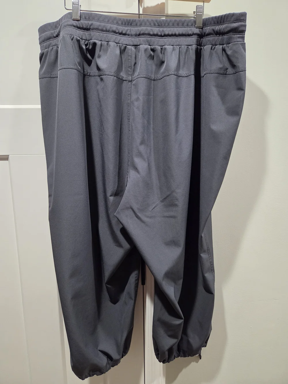 RBX Women's Grey Drawstring Jogger Pants 3x With Pockets